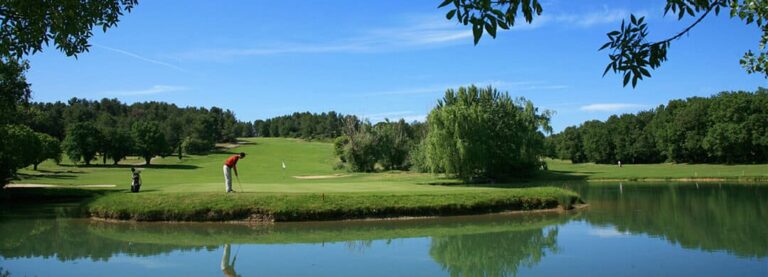 parcours du golf de sainte victoire